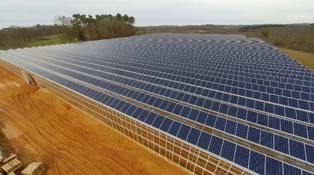 solar greenhouses in south of France